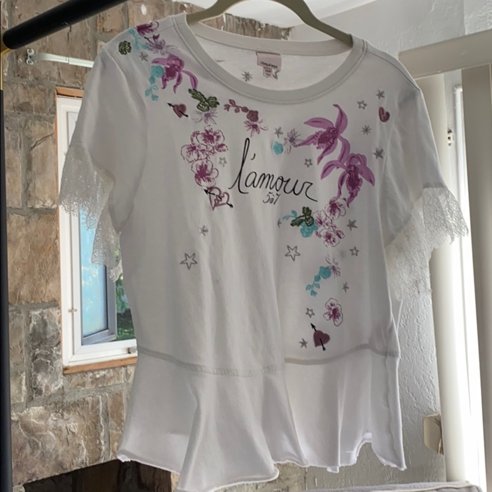 Cinq-a-sept Peplum top xs/s